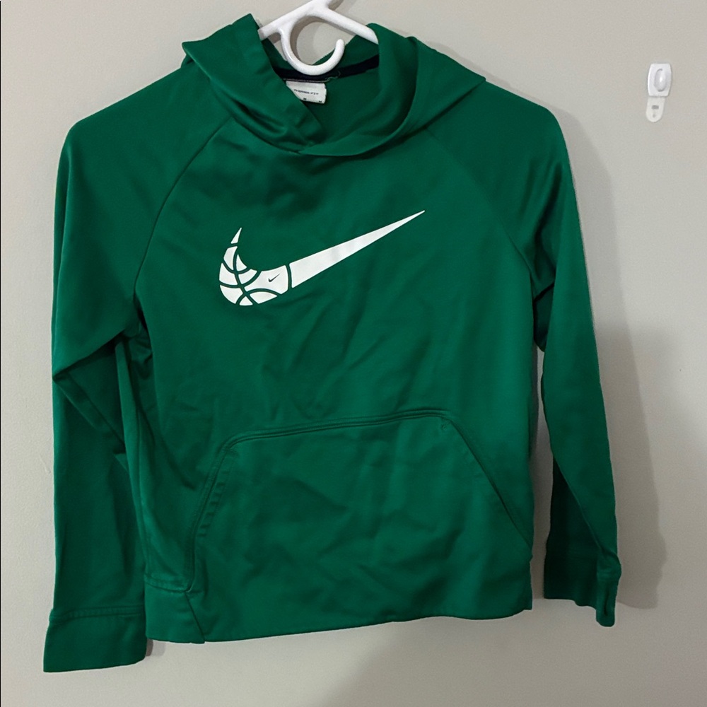 Nike Kids Emerald Green Hoodie